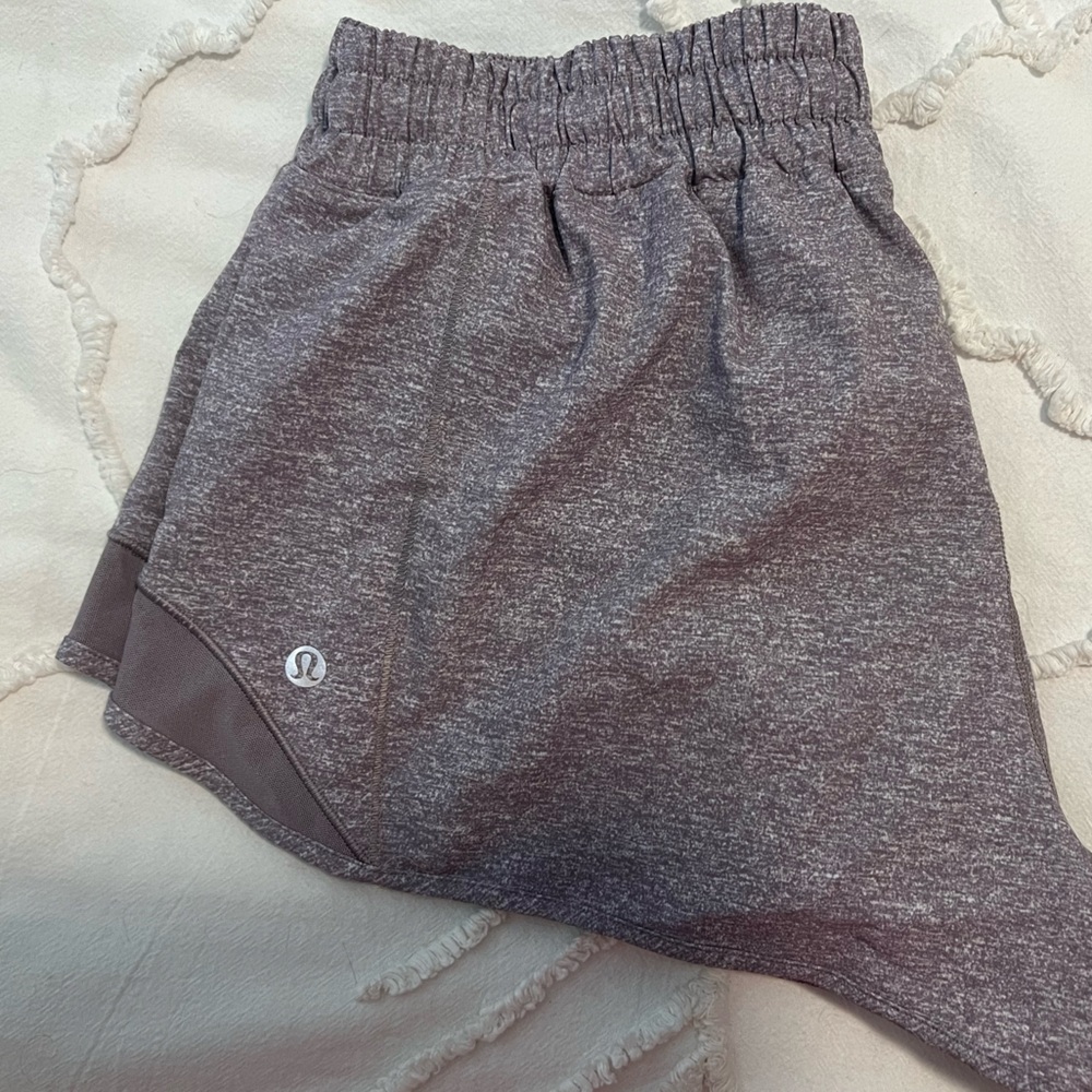 Lululemon Heather Lux Violet Verbana Hotty Hots SIZE 10